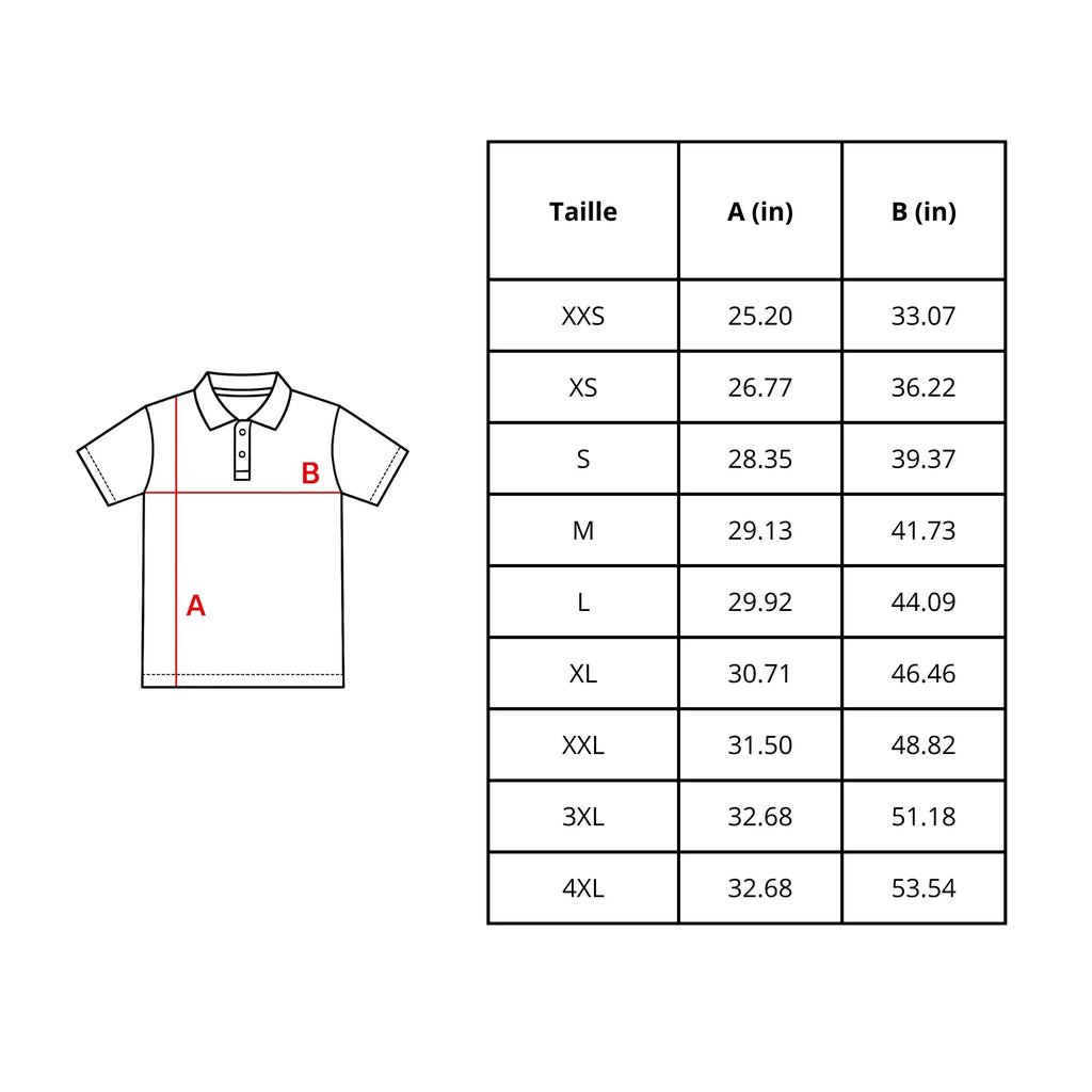 Polo Drapeau Du Suriname – Brodé – Coton