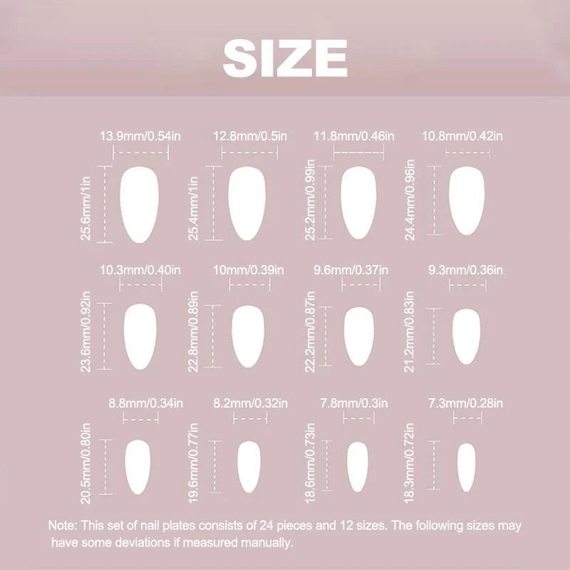 Gradient 3D Butterfly Decor Press on Fake Nail for Women & Girls Nail Art, 24Pcs/Set Rhinestone Decor Fashion Press on Nails & Jelly Tape & Nail File, Elegant Stick on Nails Kit for Women'S Gift, Nail Kit Acrylic Set