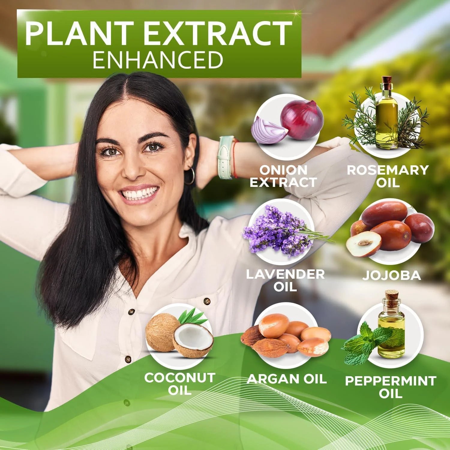 Onion Shampoo and Conditioner Set with Rosemary and Biotin Thickening Products