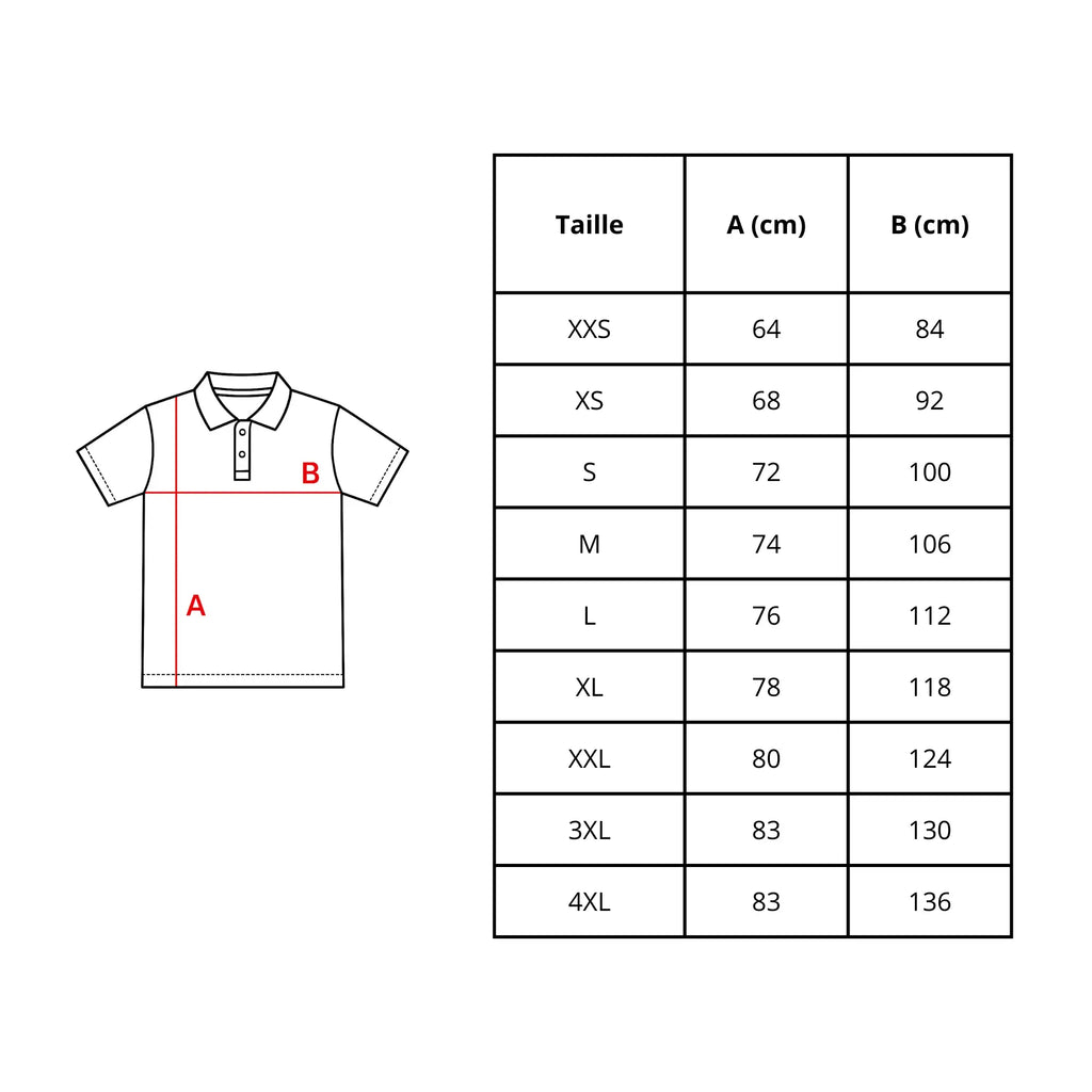 Polo Drapeau Du Suriname – Brodé – Coton