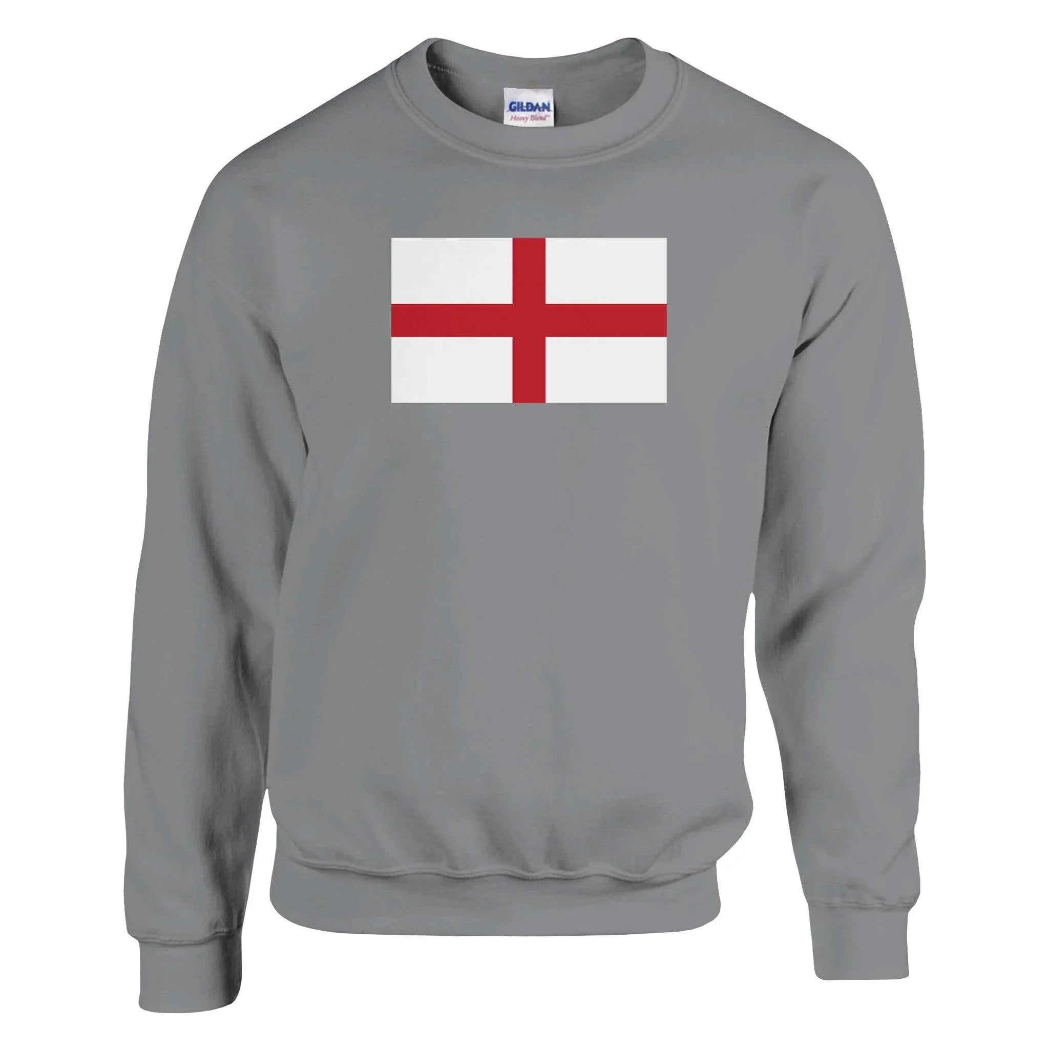 Sweat-Shirt – Drapeaude L'Angleterre – Imprimé – Coton Mélangé