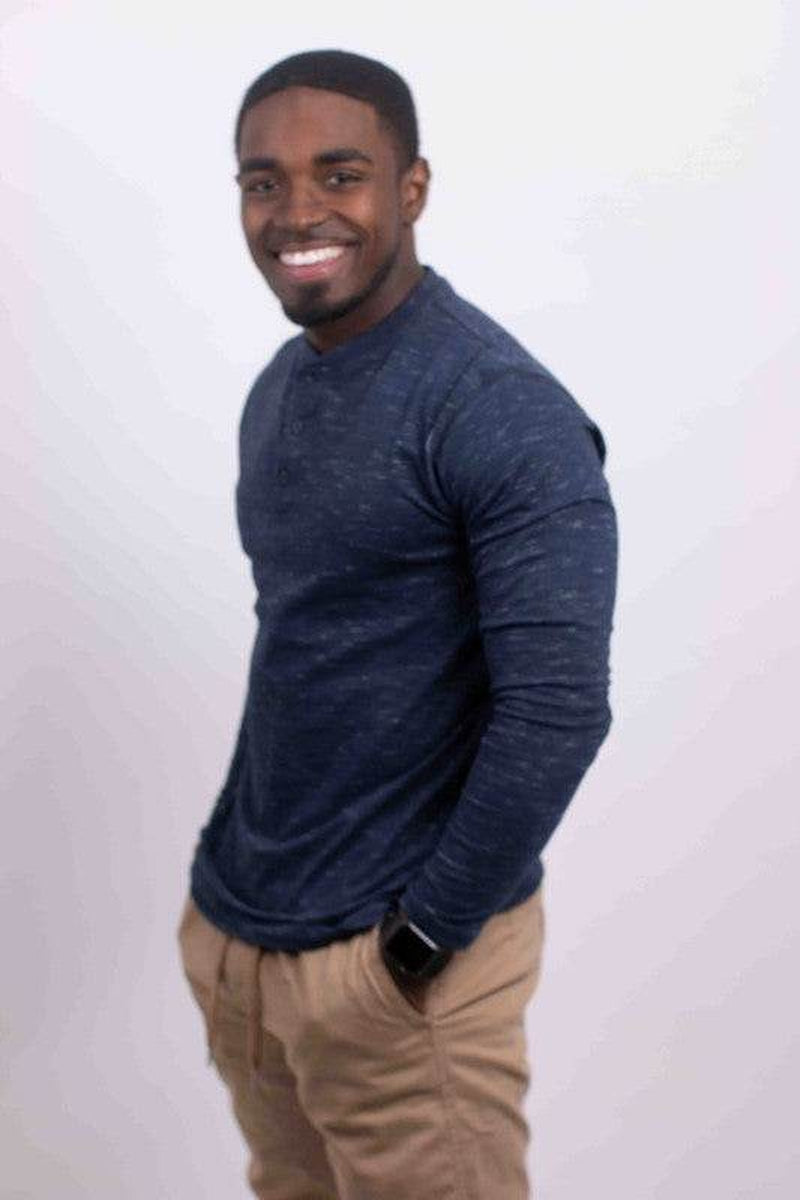 Long Sleeves Henley T-Shirt