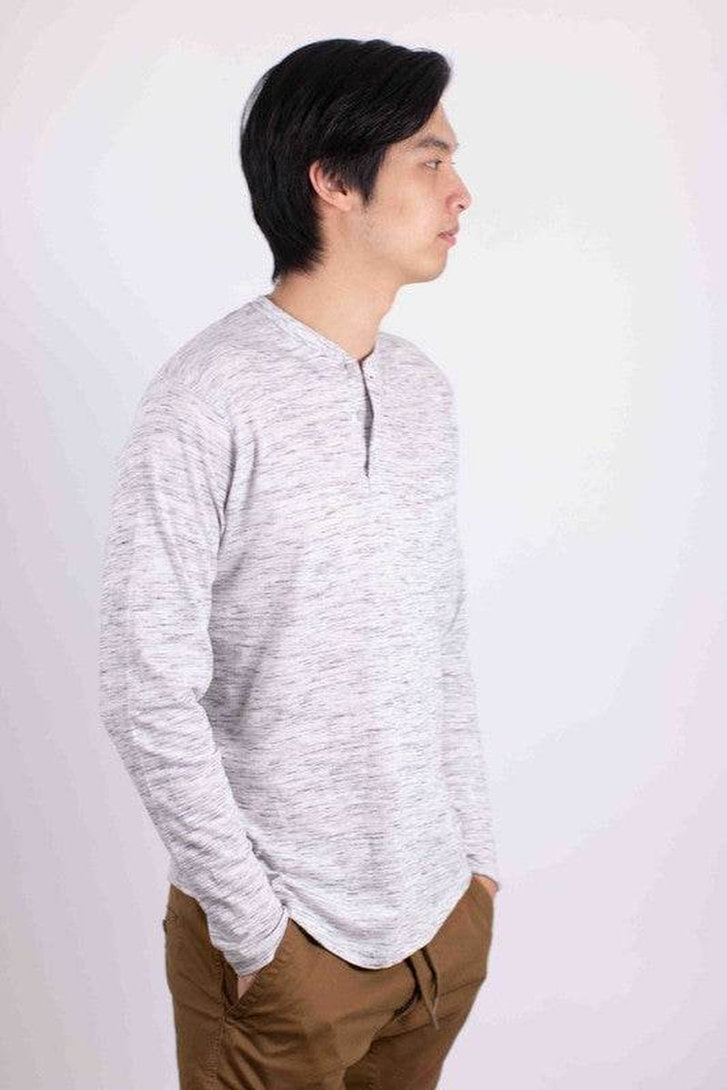 Long Sleeves Henley T-Shirt