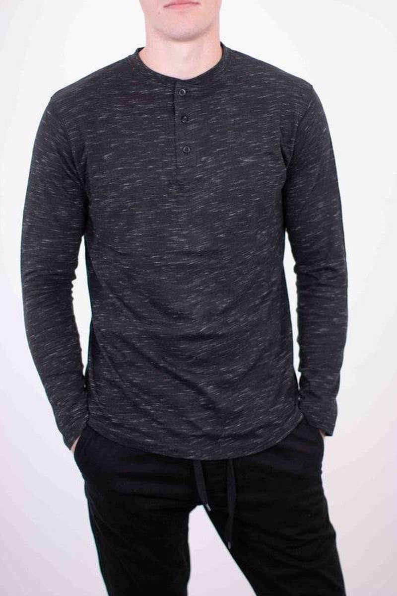 Long Sleeves Henley T-Shirt