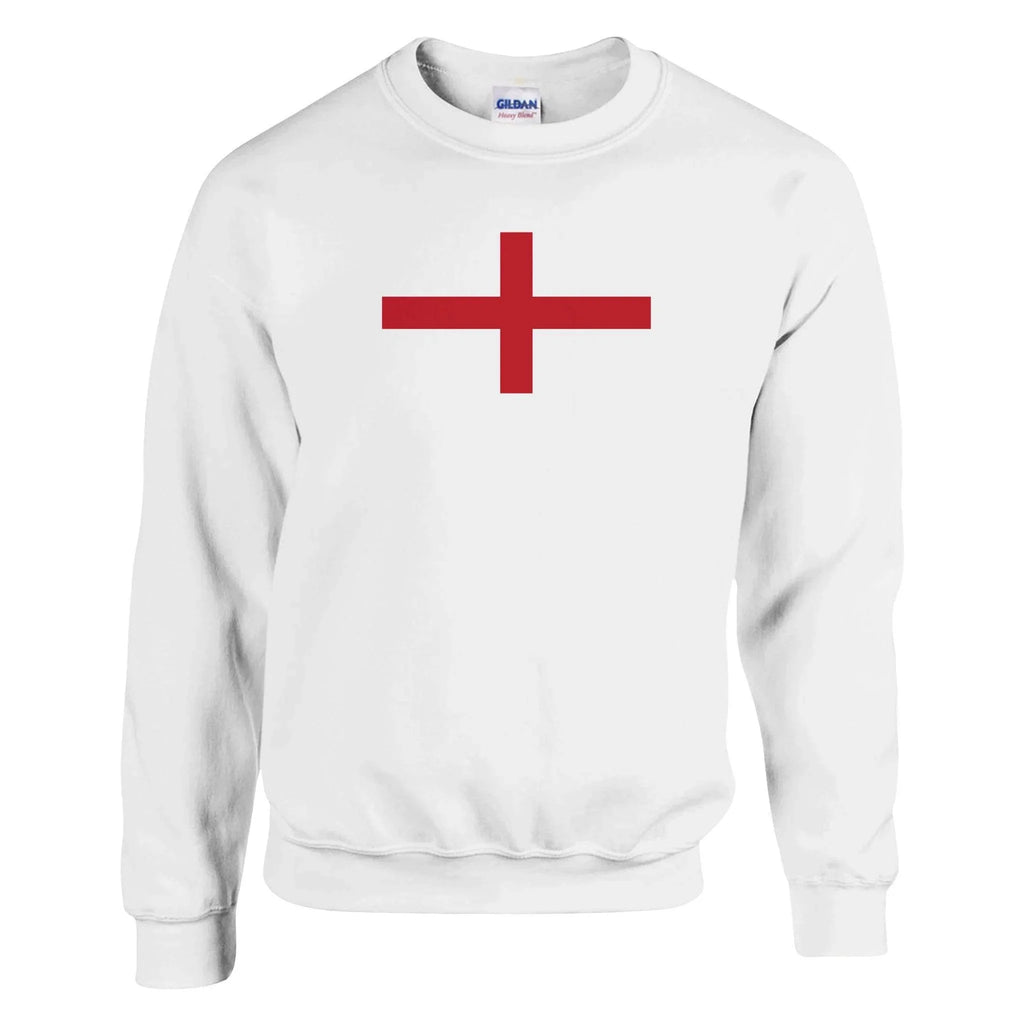 Sweat-Shirt – Drapeaude L'Angleterre – Imprimé – Coton Mélangé