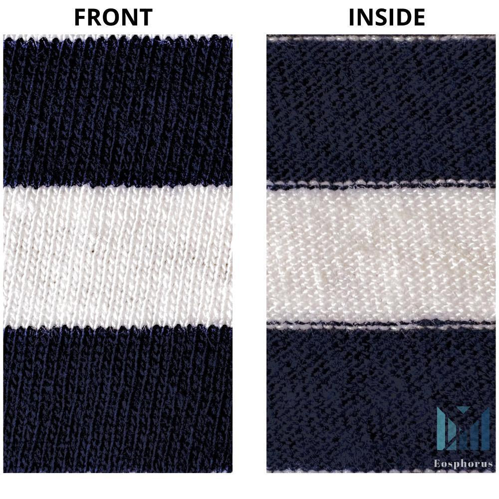 Dark Blue Sailor Tshirt Striped Short Sleeved Telnyashka Тельняшка (L)